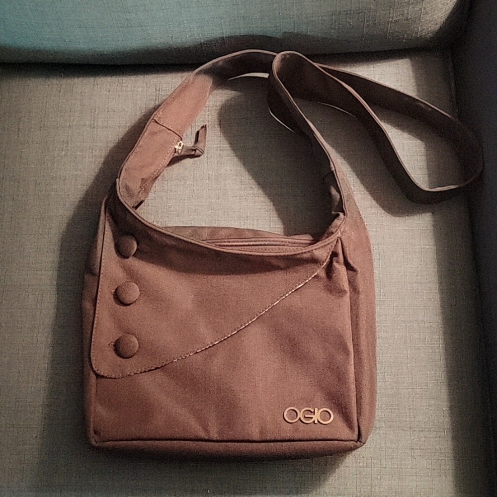 Ogio Navy Blue Brooklyn Tablet Crossbody Bag